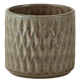 Ghiveci din gresie ceramică Villa Collection, ø 10,7 cm, gri