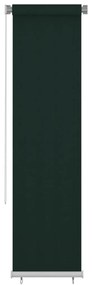 Jaluzea tip rulou de exterior, verde inchis, 60x230 cm, HDPE Morkegronn, 60 x 230 cm
