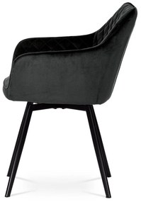 Scaun sufragerie Danarra-425-BK4 (negru). 1120437
