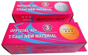 Mingi de tenis de masă Double Happines 3star 3buc