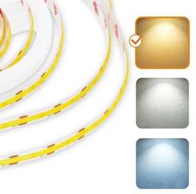 Bandă LED/50W/12V 5 m 3000K