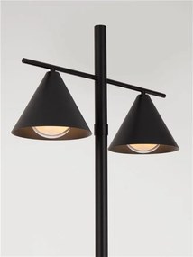 Stalp de exterior IP65 ORIX negru H-220cm
