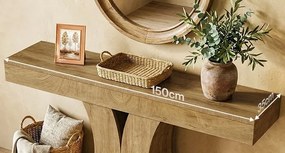 Masa Consola maro, 150 cm, masuta hol, living, dormitor - MAM2