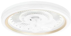 Ventilator LED dimabil de tavan Aigostar LED/40W/230V 2700/4000/6500K alb + telecomandă