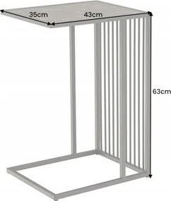 Masuta laterala design industrial Architecture 60cm