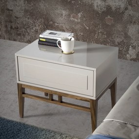 Noptiera eleganta design modern Platin AC-CP1709-H