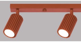 Spot cărămiziu 6,5x81 cm Gleam – Sollux