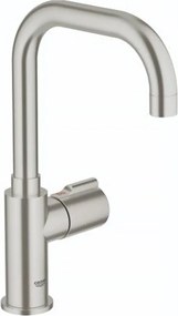 Baterie bucatarie Grohe Red Mono pentru apa fierbinte crom periat Supersteel