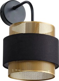 Osram - Lampă de perete DECOR HORNET 1xE27/10W/230V negru/auriu