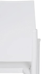 Scaun din plastic KOSTAS, alb