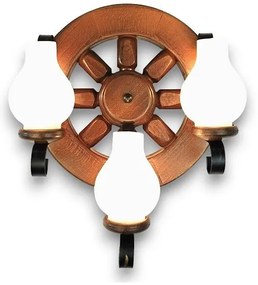 Aplică Brilagi ROATA APLICA 3xE14/40W/230V fag/nuc