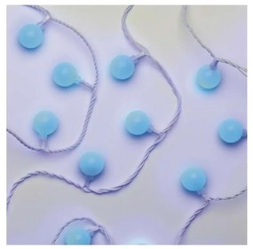 Instalație LED de Crăciun de exterior 40xLED/9m IP44 albastru