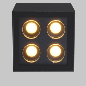 Plafoniera LED pentru iluminat exterior design modern IP54 Ares grafit
