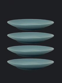 Set 4 Farfurii, MADE Pantone Verde Menta Mat, diametru 26 cm