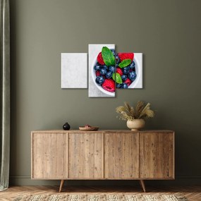 Tablou - bol cu fructe de pădure (90x60 cm)