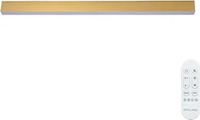 Brilagi - Lampă de tavan LED dimabilă SLEEKLINE LED/40W/230V Wi-Fi Tuya aurie + telecomandă
