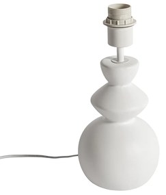 Lampă de masă de design din ceramică albă 15 cm fără abajur - Alisia