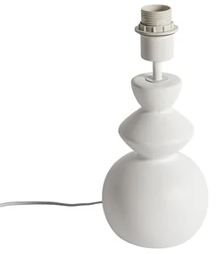 Lampă de masă de design din ceramică albă 15 cm fără abajur - Alisia