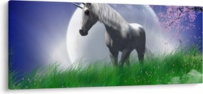 Tablou cu unicorn (120x50 cm)