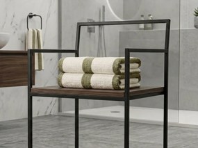 Prosop cu uscare rapida VELMORA 70x140 cm olive, 100% microfibra
