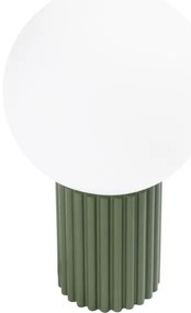 Lampă de masă Sollux SL.1726 HALO 1xG9/8W/230V d. 12 cm verde