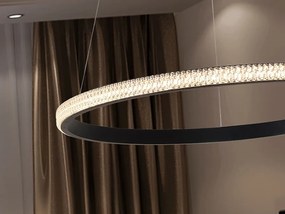 Lustra LED suspendata design modern circular Ring 61cm SV-717526