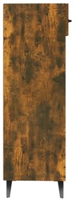 Pantofar, stejar fumuriu, 30x35x105 cm, lemn compozit Stejar afumat, 1
