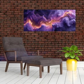 Tablou - Nebuloasa purpurie (120x50 cm)