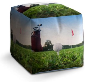Taburet Cube golf, colorat