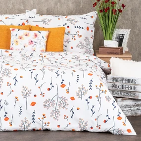 Lenjerie de pat din bumbac 4Home Floret, 140 x 200cm, 70 x 90 cm, 140 x 200 cm, 70 x 90 cm