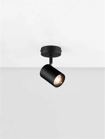 Plafoniera/Spot directionabil IP44 ALMA 1L negru