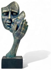 Decorațiune pentru masă 35 x 22 x 13 cm, din rășină cu patină