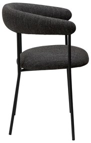 Fotoliu gri antracit Plenti – DAN-FORM Denmark