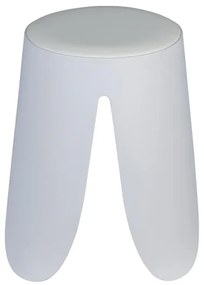 WENKO 26086100 - Taburet COMISO, 44,5 x 46 cm, alb