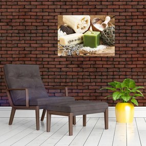 Tablou pe sticlă - Momente pentru relaxare (70x50 cm)