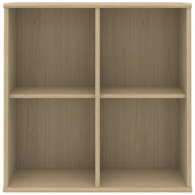 Etajeră / bibliotecă de perete cu aspect de lemn de stejar Mistral 025