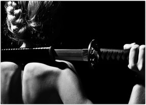 Tablou - Femeie cu o sabie (70x50 cm)