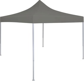 vidaXL Cort de petrecere pliabil pop-up, antracit, 3 x 3 m