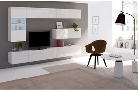 Mobilier living Calabria C4 (Alb) (fără iluminat). 1051599