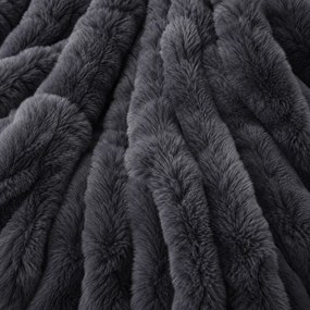 Pătură blană ecologică tip Chinchilla, 200x230 cm, CMI08