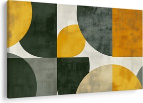Tablou - Abstracție în culoare de măslin (90x60 cm)