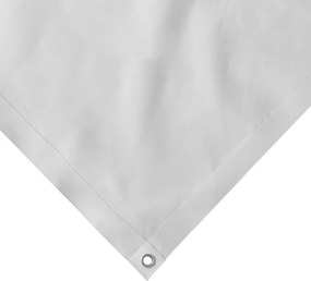 JAGO Prelata 650 g/m², ochiuri de aluminiu, alb, 3 x 6 m