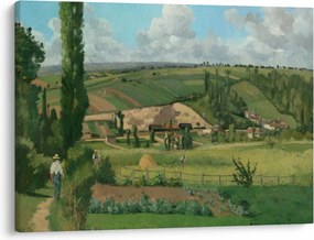 Tablou - Camille Pissarro, Landscape at Les Pâtis, Pontoise, reproducere (70x50 cm)