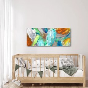 Tablou - Abstract colorat (120x50 cm)