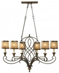 Candelabru clasic JUSTINE 6 becuri E14 Elstead FE/JUSTINE6 ISLE