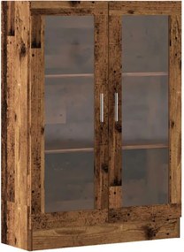 vidaXL Bibliotecă, lemn vechi, 82,5x30,5x115 cm, lemn prelucrat