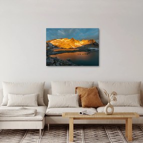 Tablou cu peisaj montan (70x50 cm)