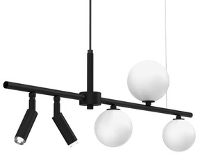 Lustră pe cablu SIRIO 5xG9/25W/230V neagră