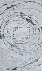 Covor Modern Living , Dormitor Dreptunghiular Elif F353A Gri (Alege dimensiunea: 100 x 200)