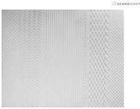 Saltea cu arcuri impachetate individual si fibra de cosos COCO MAXI 20 cm 180x200 cm Protectie saltea: Incluzine protectia de saltea